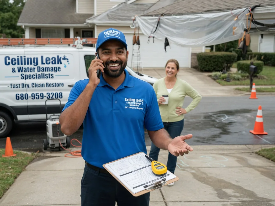 Ceiling Leak Cleanup Horse Creek, WY FAQs